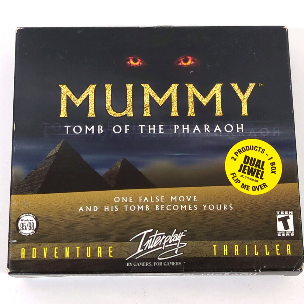 Mummy Tomb of the Pharaoh & Frankenstein Eye of the Monster Dual PC Game FMV
